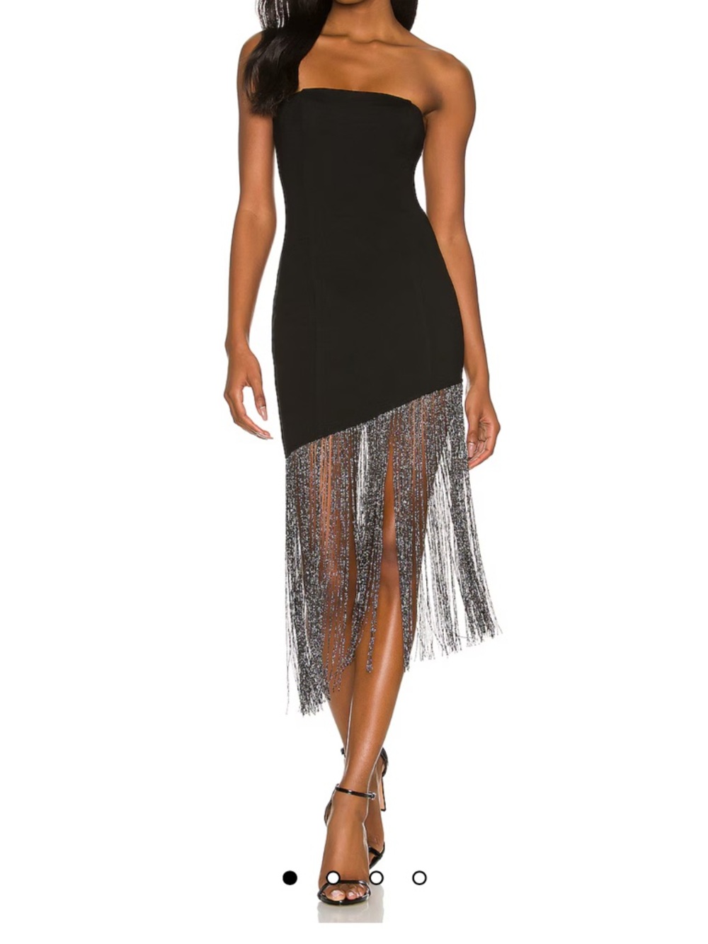Revolve Cleo Strapless Dress in Black - worn once